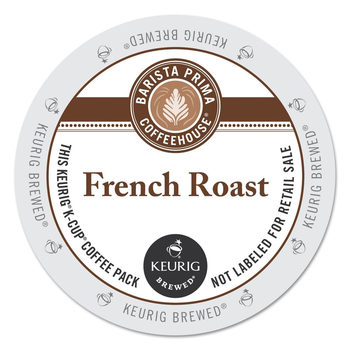 Barista Prima K-Cups Coffee Pack, French Roast, 24 Count, Model TS0417-A700ML-M1760