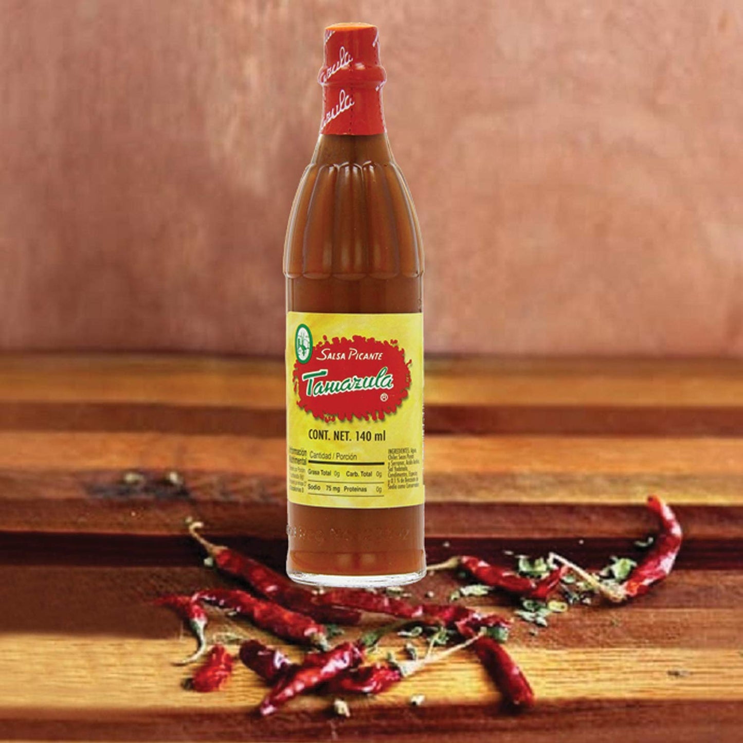 ValentinA Tamazula Red Hot Sauce All Natural, Gluten Free, Vegan, 4.73 Fl Oz (Pack of 5)