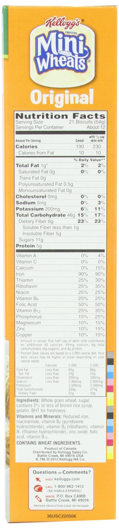 Kellogg's Frosted Mini Wheats (55 oz.)