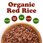 Food To Live Organic Red Rice, 10 Pounds - Non-Gmo, Whole Grain Variety, Non-Sticky, Vegan, Kosher. Source Of Protein. Rich In A
