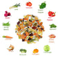 Garden Vegetable Soup Mix By Its Delish, 1 Lb Bag | Natural Dehydrated Vegetables For Ramen Noodles, Soup, And Chip Dip | Veggie