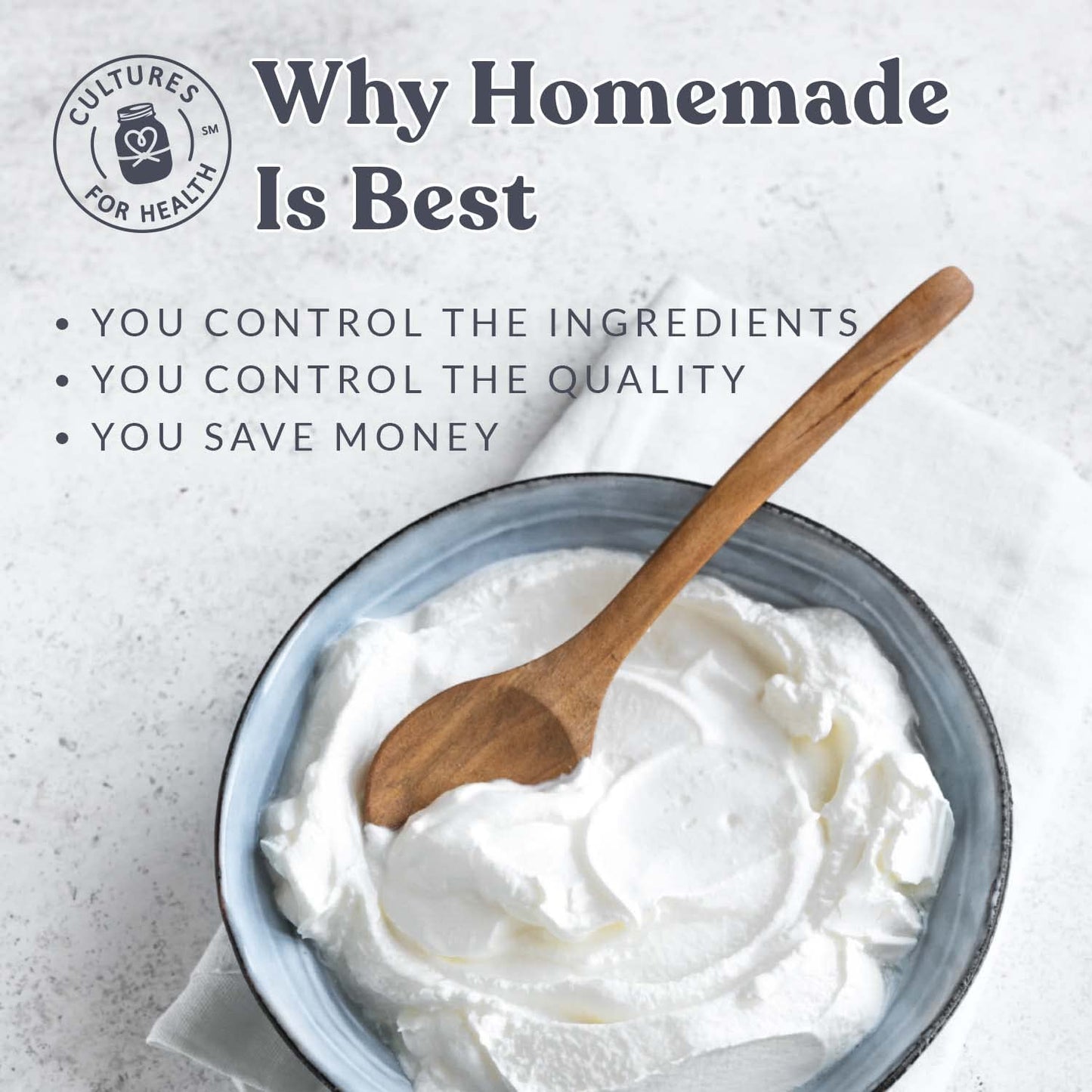 Cultures For Health Greek Yogurt Starter Culture - 2 Packets Heirloom Style, 0.4 Ounce, Ideal for Probiotic Yogurt, Smoothies, and Snacks