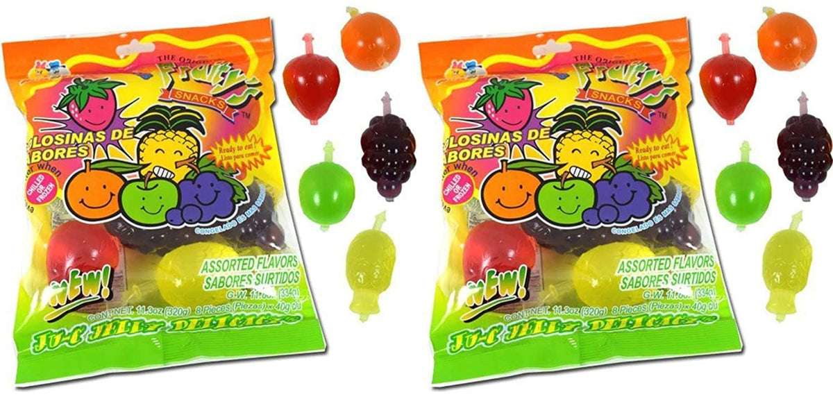 Din Don Fruity'S Ju-C Jelly Fruit Snacks Pack Of 2