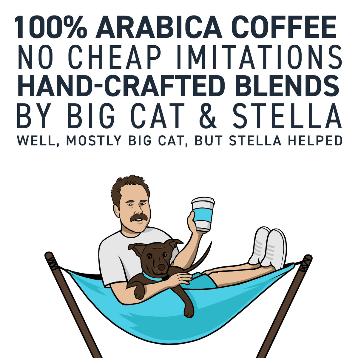 Stella Blue Light Roast Coffee Pods, 100% Arabica, 12 Count, Single-Serve, Ethically Sourced