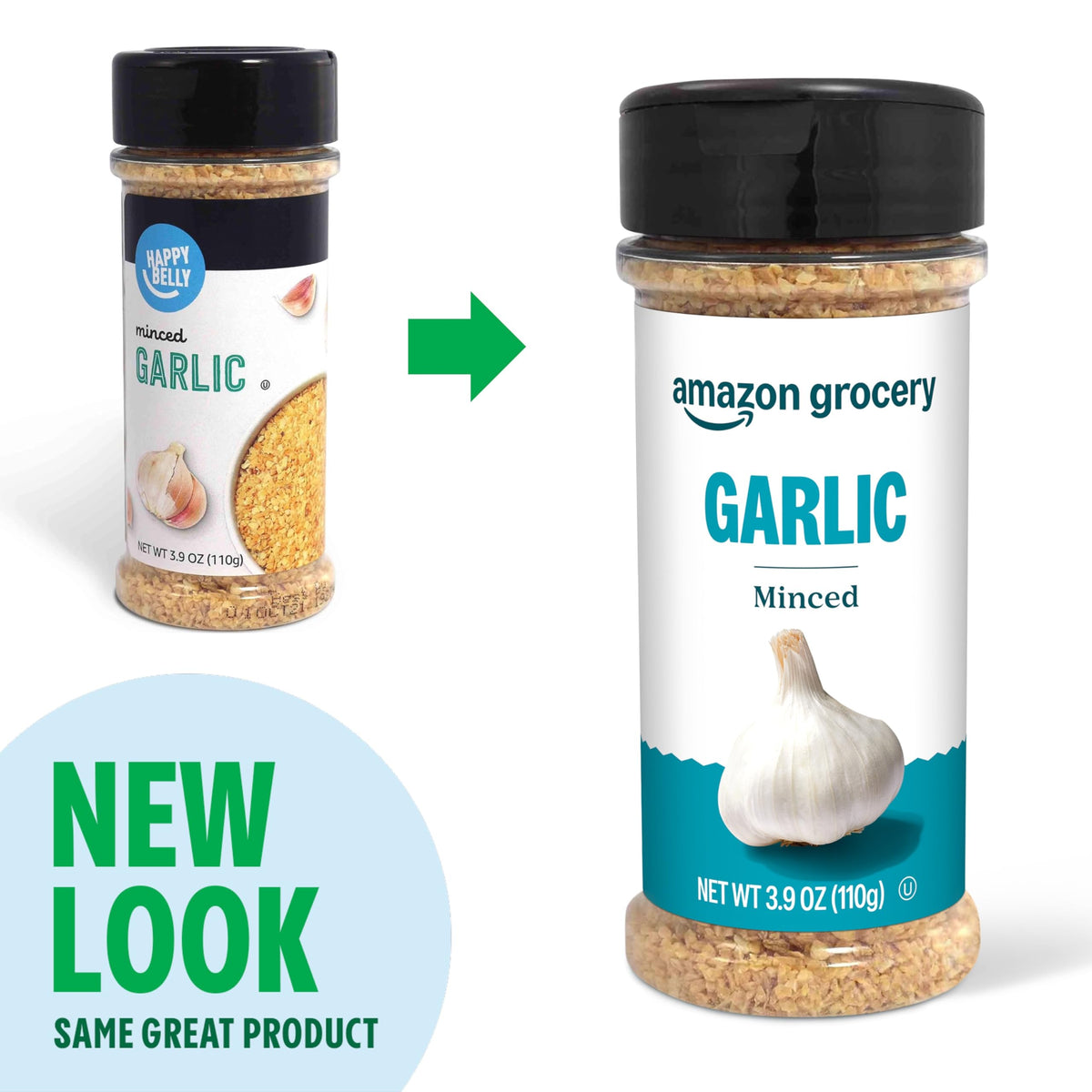 large online retailer Brand Happy Belly Minced Garlic, 3.9 Ounce, Pack of 1