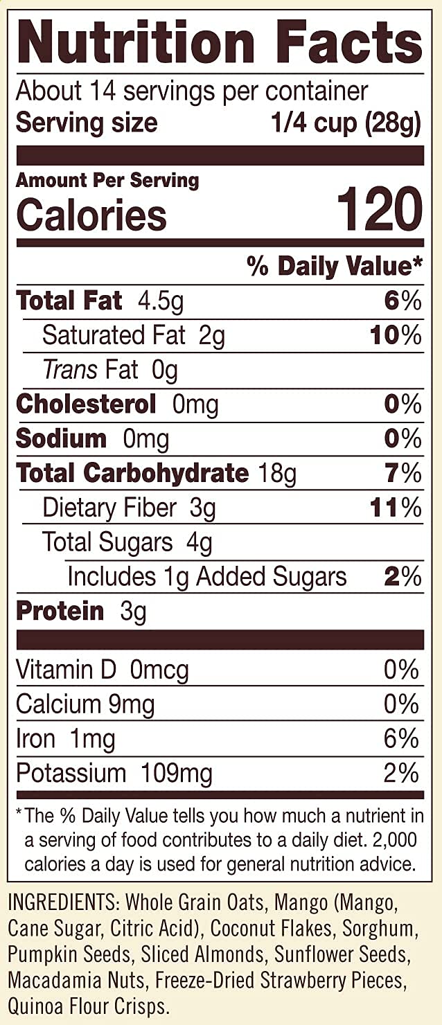 Bob'S Red Mill Tropical Muesli, 14 Ounce (Pack Of 2)