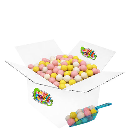Fruidles Birthday Cake Chewing Gum Balls Flavored Candy Buffet Treats, Machine Size Refills, Kosher Certified Parve, 1 Inch (5 P