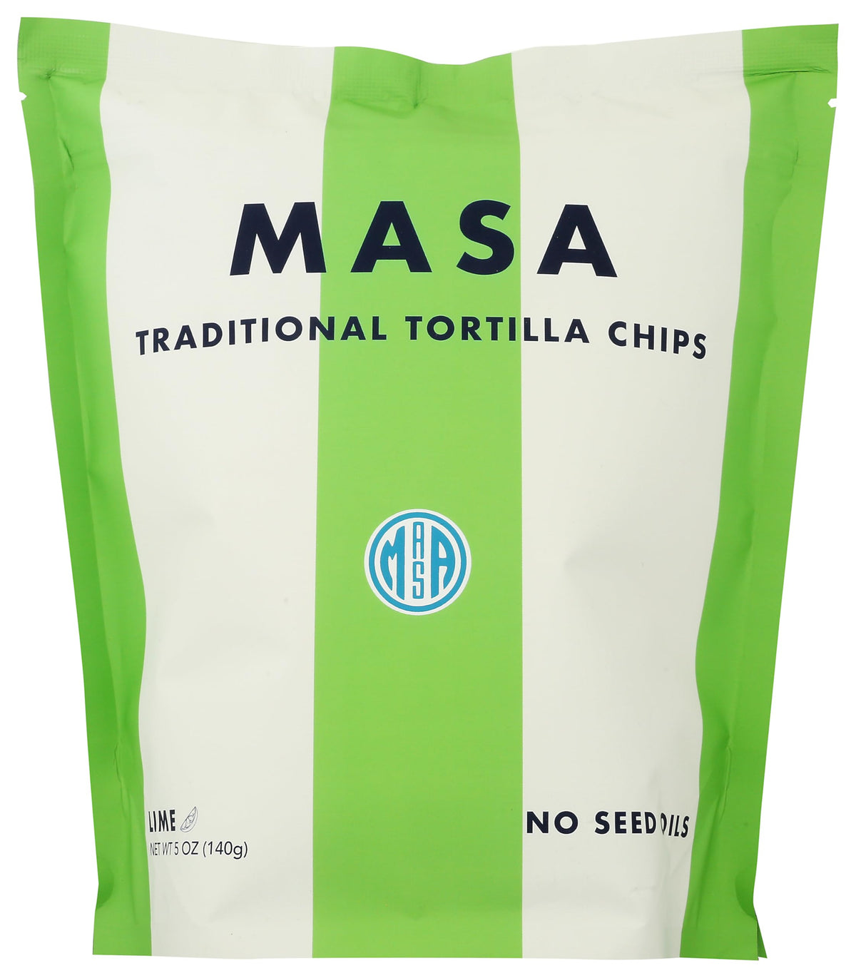 MASA Lime Tortilla Chips, 5 OZ