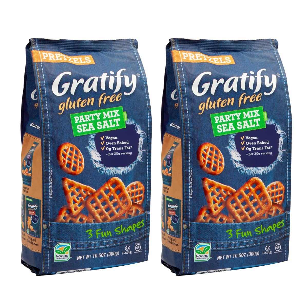Mix Party Pretzel Ssalt (Pack Of 6)