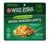 Wild Zora Instant Organic Quinoa Meals, Quick & Tasty Prepared Bowls, Pantry Staples Gluten-Free Meal with Lentils Plus 10g Oliv