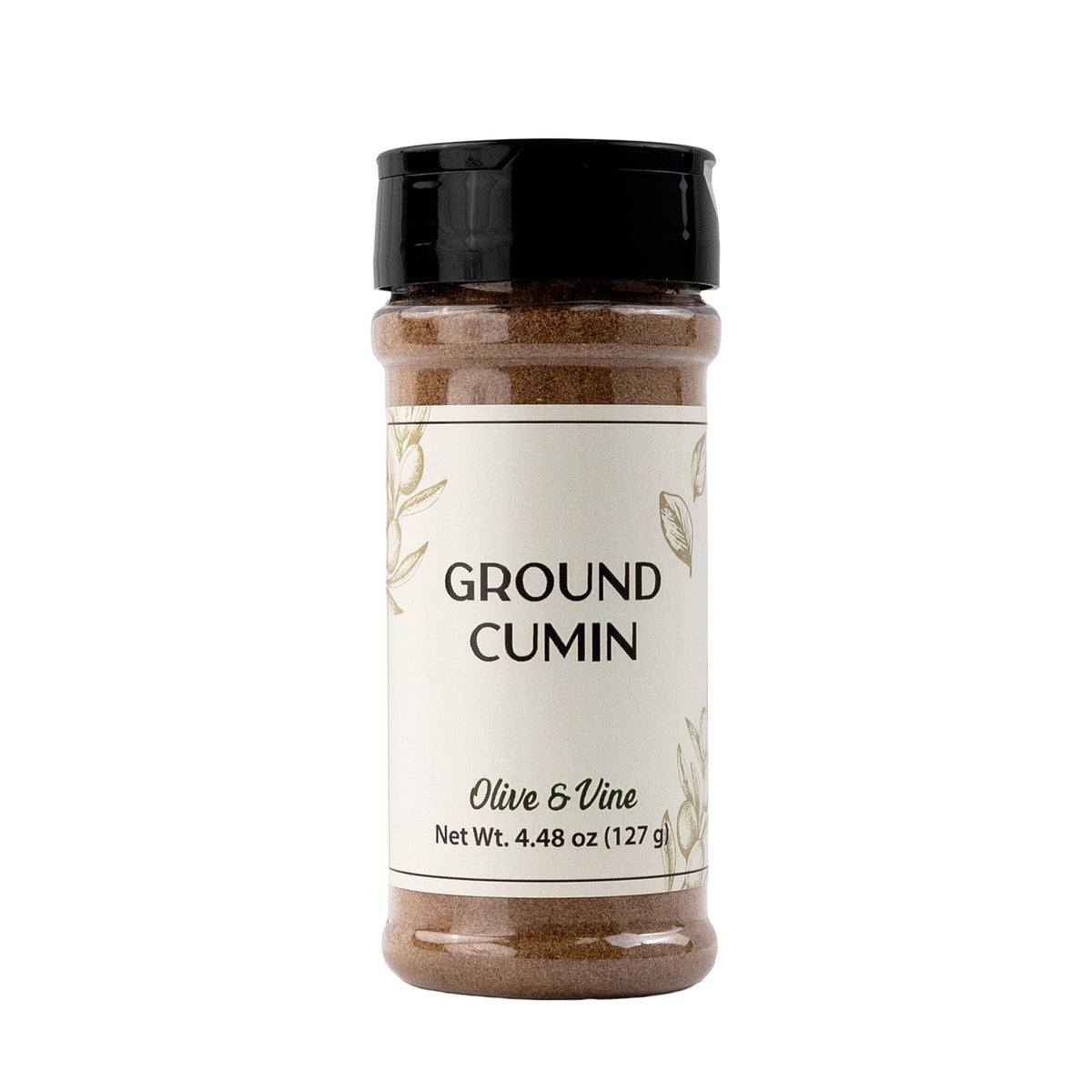 Olive & Vine Ground Cumin, Warm & Earthy Flavor Spice, 4.48 Ounce