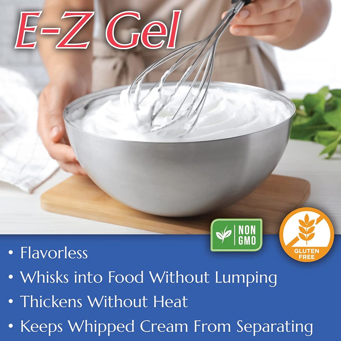 Cornaby'S E-Z Gel Instant Food Thickener, 16Oz. Gluten-Free, Non-Gmo, All-Natural, Instant Food Starch Granules For Thickening S