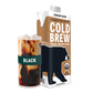 Wandering Bear Extra Strong Organic Cold Brew Coffee, Straight Black, 32 fl oz, 1 pack - Smooth, Organic, Unsweetened, Shelf-Sta