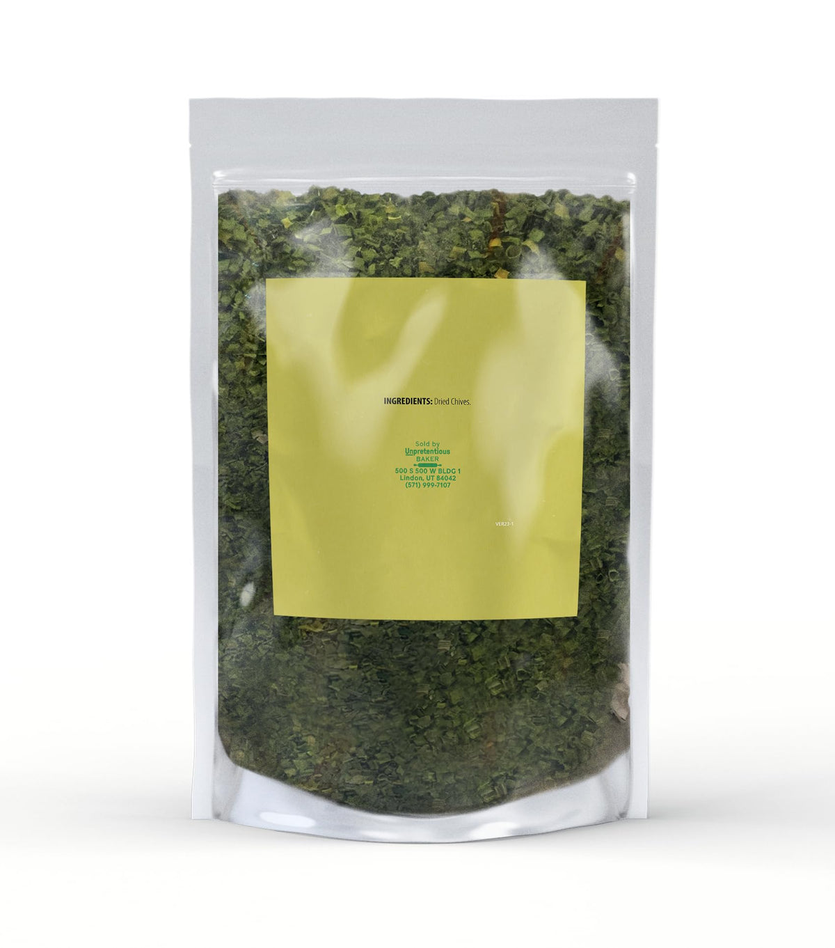 Unpretentious Dried Chives (8Oz) Thin & Delicate, Gourmet Chopped Chives, Great Topping For Soups & Salads