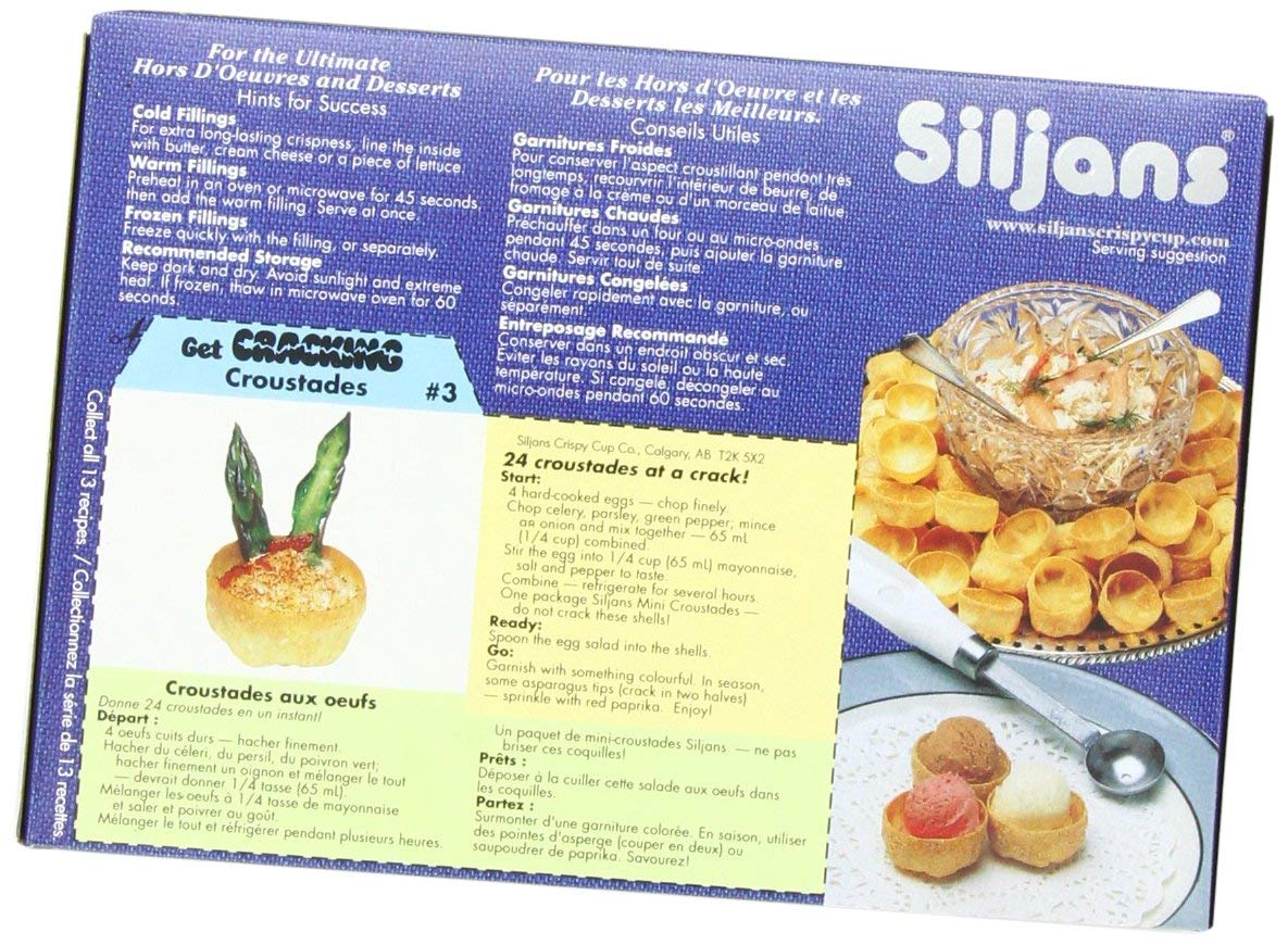 Siljans Croustades Crispy Shells - 3 Pack