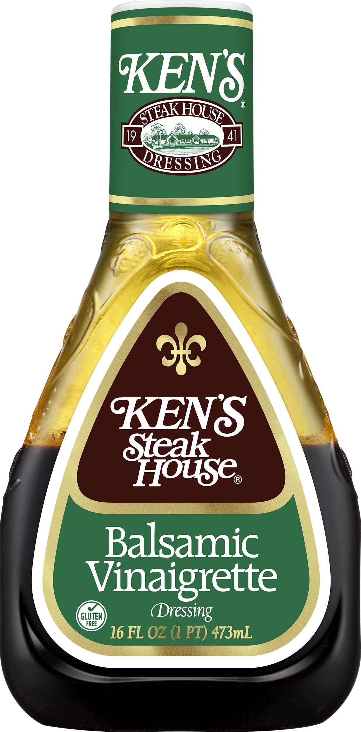 Ken's Steak House Country French With Orange Blossom Honey Dressing, 16OZ (Pack of 2)