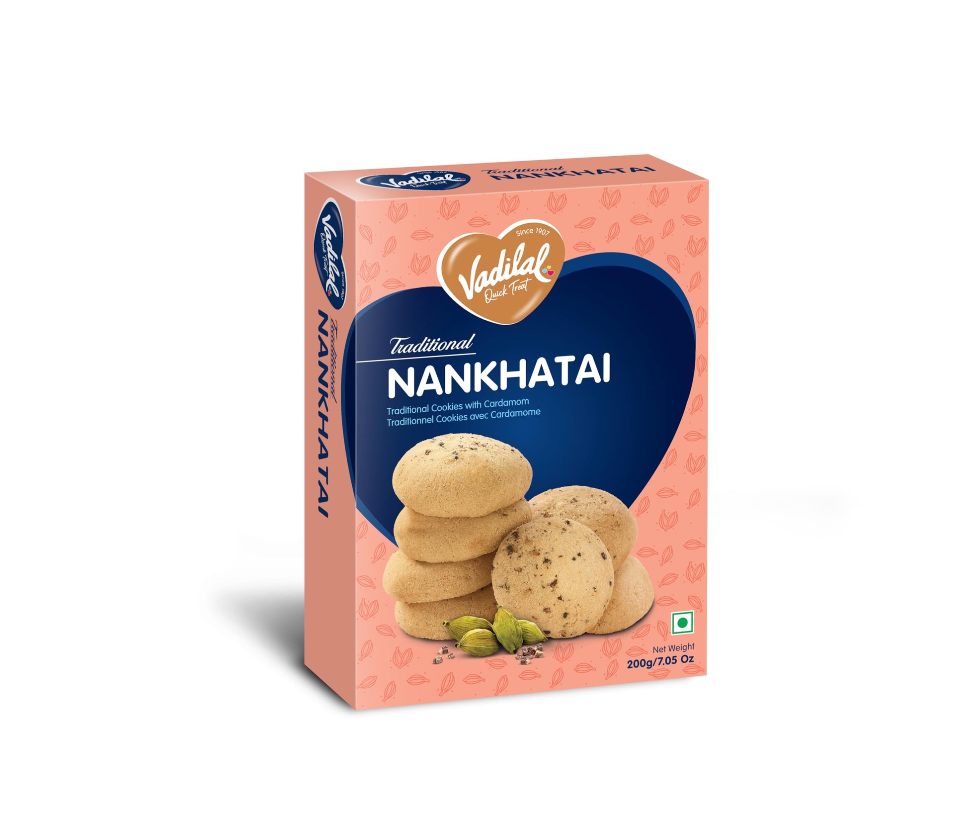 Nankhatai (Traditional Cookies With Cardamom)