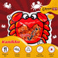 UMAYA Fried Japanese Baby Crabs - Crunchy Gourmet Snack with Sweet Honey - 2.3oz (65g) Individual Snack Size Bag