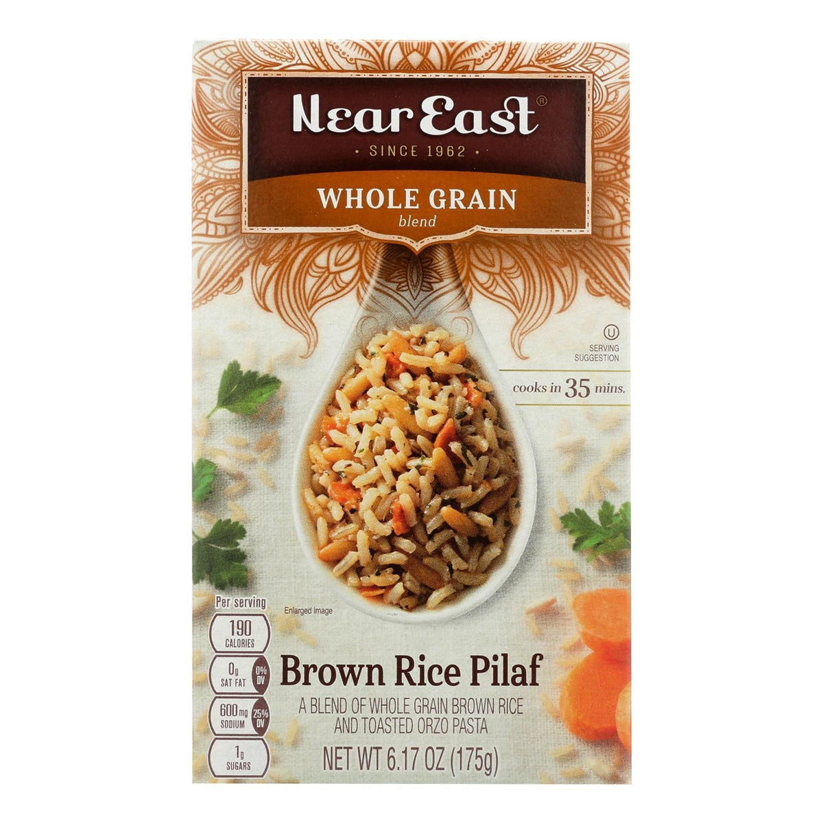 Near East Whole Grain Brown Rice Pilaf (12X6.25 Oz)