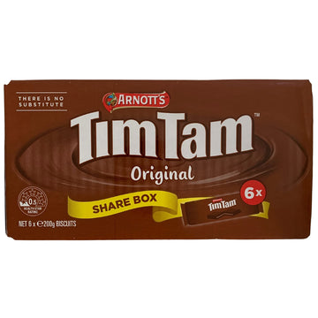 Tim Tam Cookies Arnotts - 6 Pack - Australian Original Chocolate Biscuits - 66 Biscuits Total
