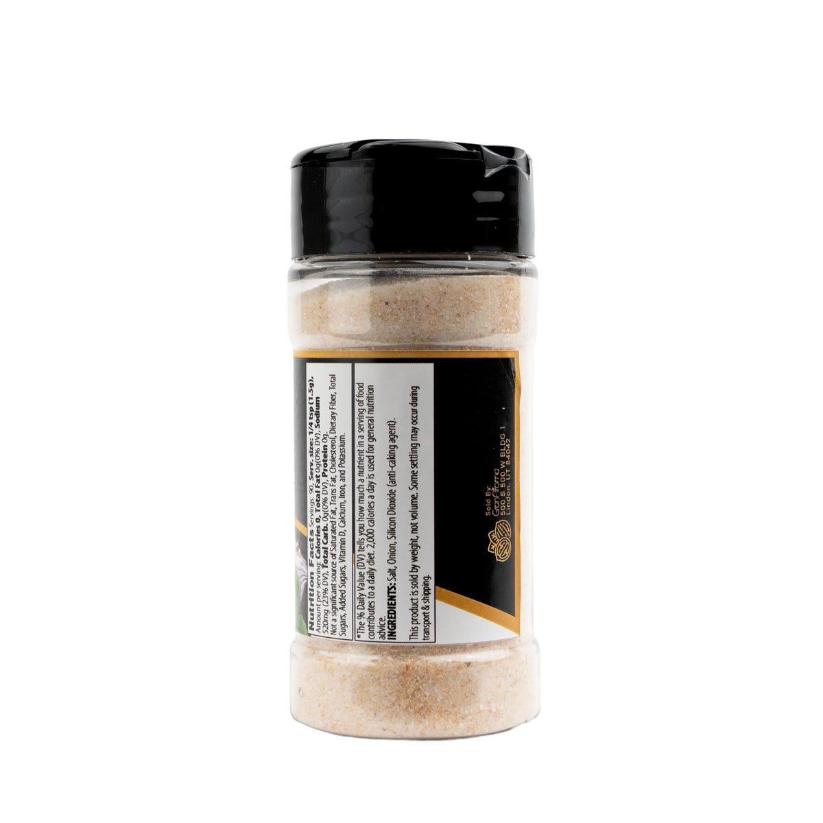 GranAroma Onion Salt, Savory Flavor, Versatile Seasoning (4.8 Ounce)