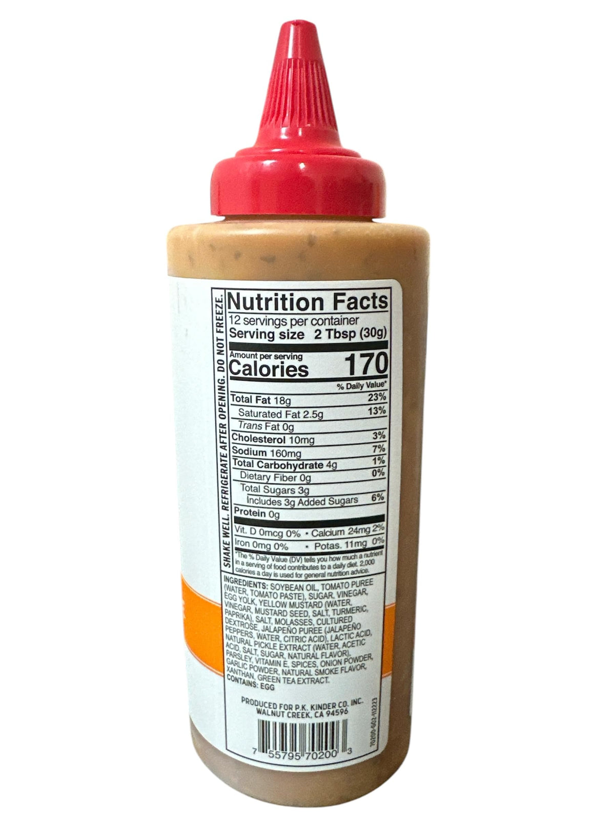 Kinder'S Premium Quality The Burger Sauce Dipping Sauce, 12.7 Oz Bottle