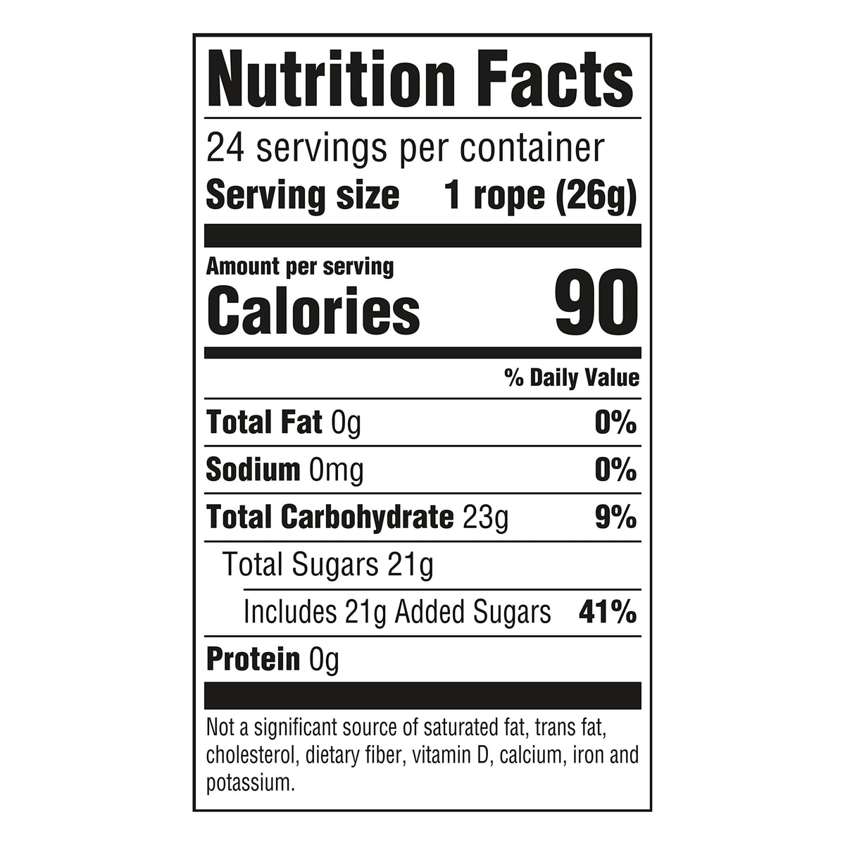 Nerds Rope Candy, Rainbow, 0.92 Ounce (Pack of 48)