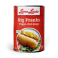 Vegan Meat Hot Dogs Alternative - Loma Linda Big Franks Plant-Based Sausages, Meatless Protein, Vegetarian Frankfurters, Non-GMO