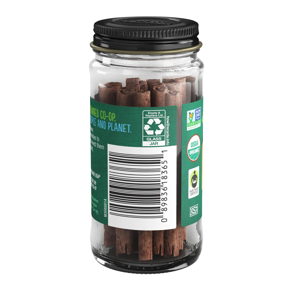 Frontier Ceylon Cinnamon Sticks, Organic, Fair Trade Certified, 0.6 Ounce