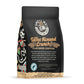 Bones Coffee Company Toffee Almond Crunch  Toffee Almond Flavored Coffee  Medium Roast Low Acid Arabica Beans Compatible with Auto drip and French Press Coffee Maker  12 Oz Ground