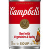 Campbells Condensed Beef Soup With Vegetables and Barley, 10.5 oz Can