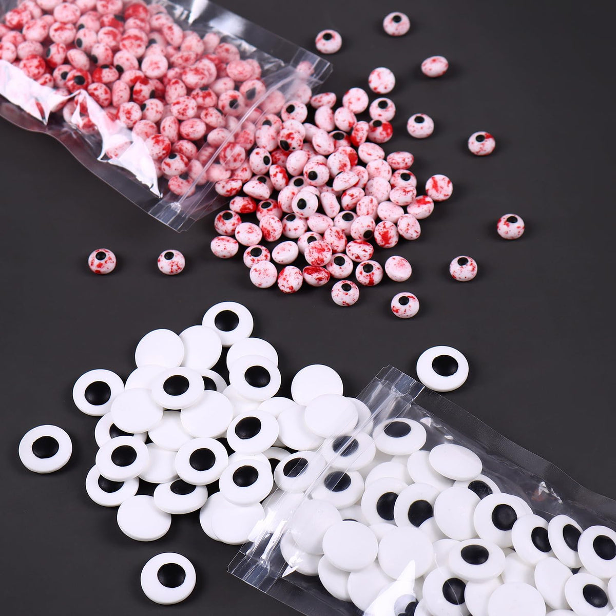 Halloween Bloody Eyeballs Sprinkles For Cake Decorating 7Oz Edible Candy Eyeball For Cupcake Cookies Ice Cream Topper Cake Sprin