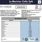 Le Marinier French Sea Salt Dry Grey Coarse, 1.1Lb – 18Oz (500G). Mineral Rich 100% Natural And Unrefined. Perfect For Grinders. Coarse Celtic Salt Organic. Hand Harvested Mineral Salt (1.1Lb Dry Grey)