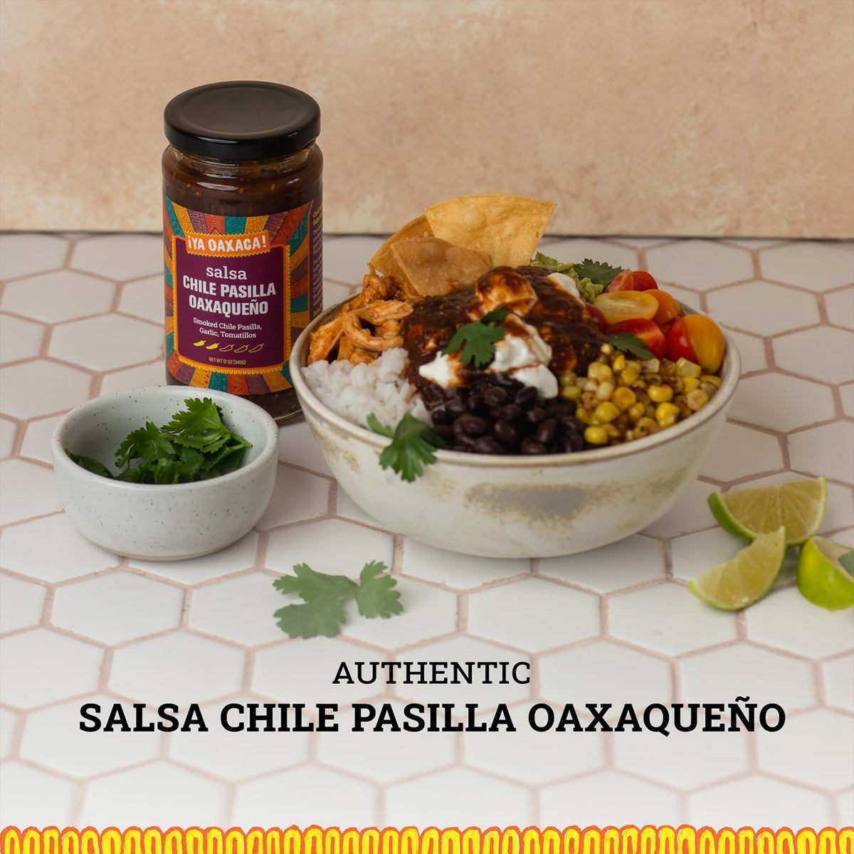 Ya Oaxaca Salsa Chile Pasilla Oaxaqueño, Gluten Free, Non-GMO, Vegan, 12 Ounces (Pack of 3)