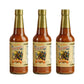 Marie Sharps Smoked Habanero Pepper Sauce  10 oz - Belizean Hot Sauce with Bold Smoke & Heat - All-Natural  Gluten-Free (Pack of 3)