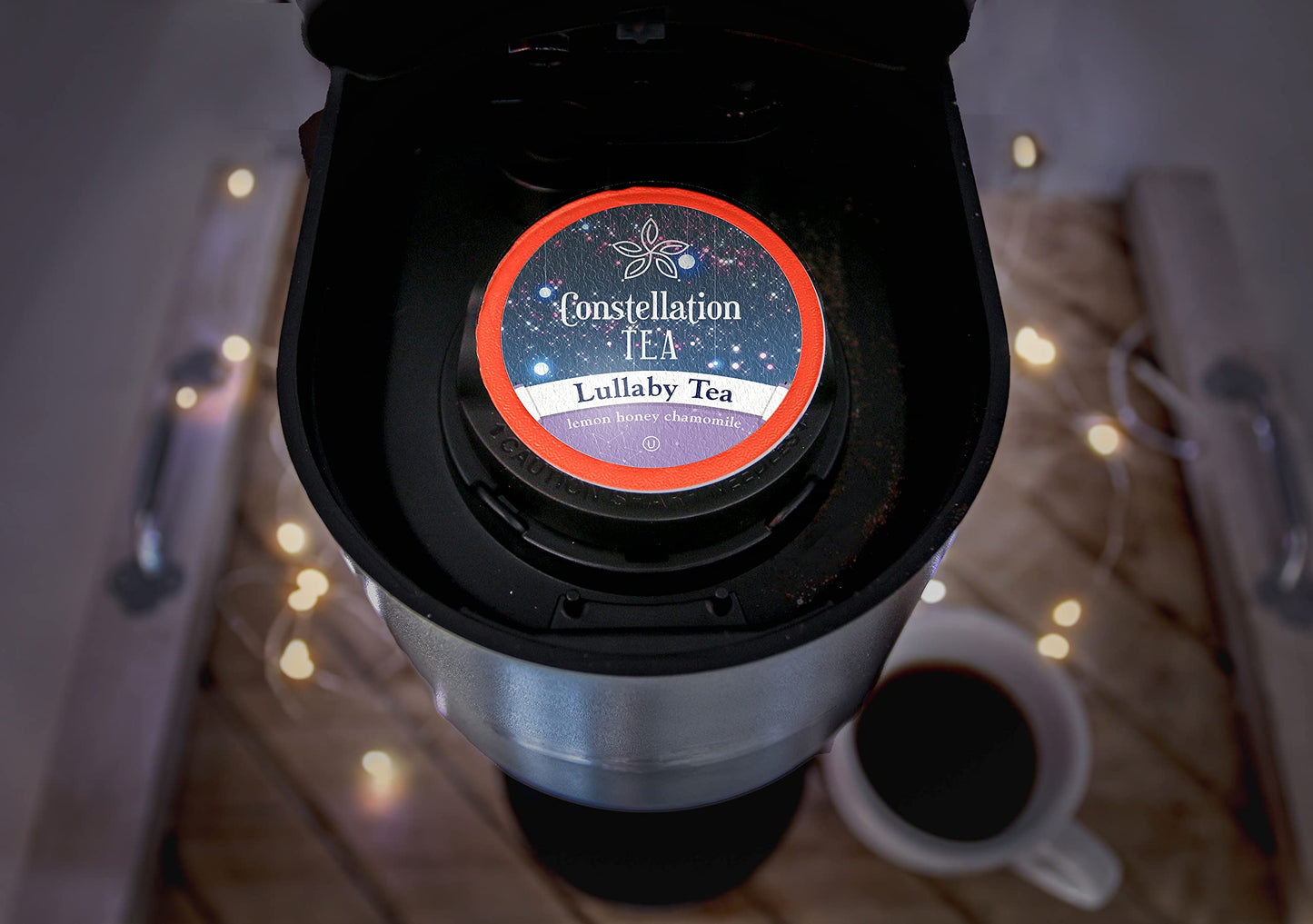Constellation Tea Lullaby Tea Pods Compatible with K Cup malt-inspired, 40 Count