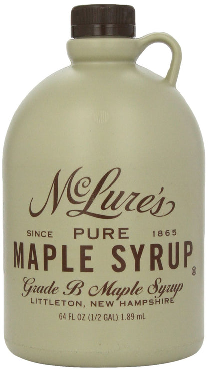 McLures Pure Maple Syrup, 64 Ounce