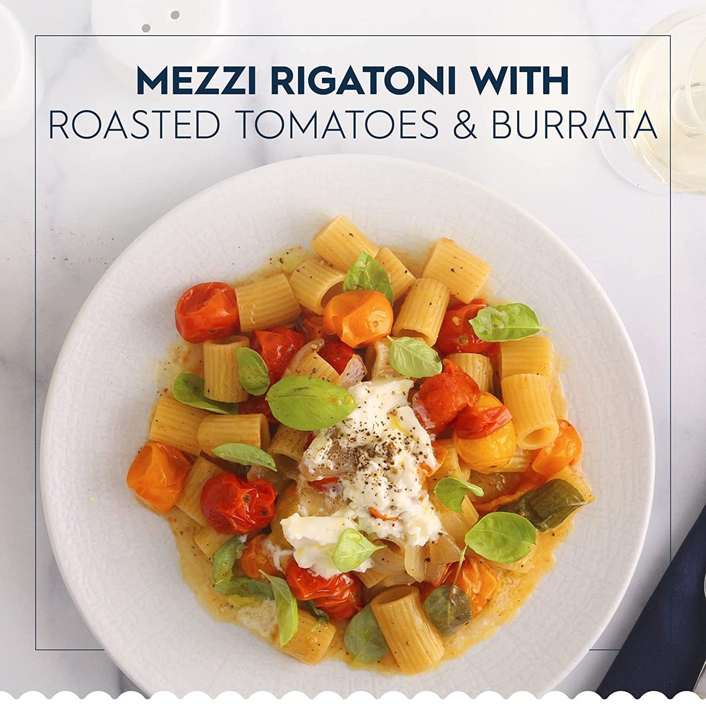 Barilla, Mezzi Rigatoni Pasta, 16oz Box (Pack of 3)