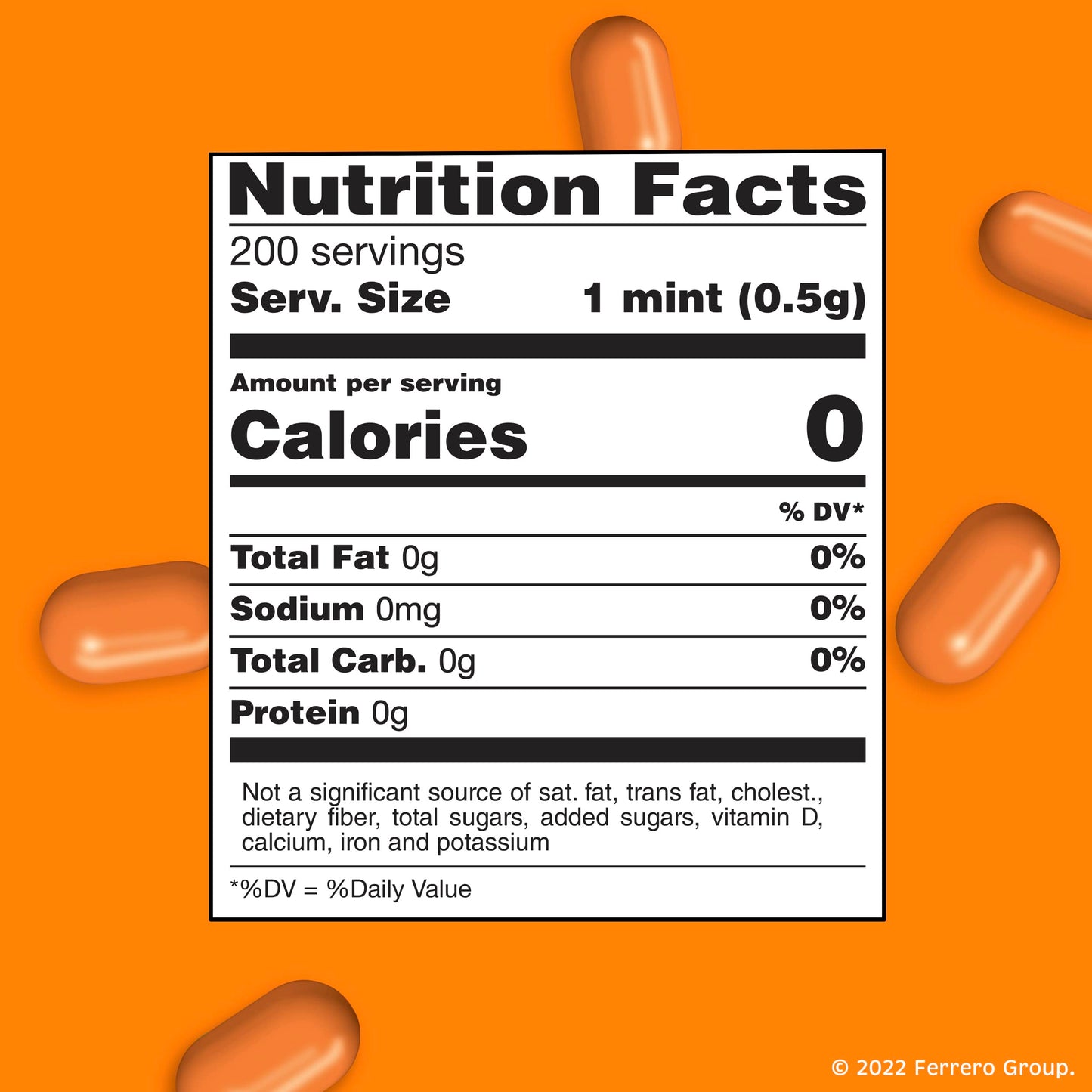 Tic Tac Orange Flavored Mints, 4 Pack, 3.4 oz Each, On-the-Go Refreshment, Model TIC00633