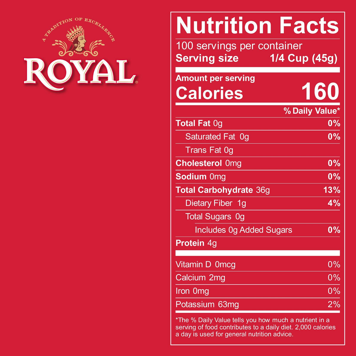 Royal Organic Sona Masoori Rice, 20 Pound