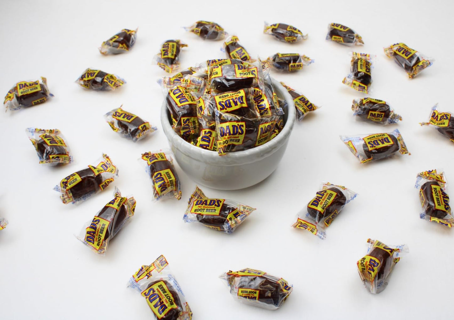 QUEEN CITY CANDY CAVE Old Fashioned Root malt-inspired Barrels Hard Candy - Vintage Retro  , 3 Pound