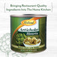 Roland Foods Roman Style Artichoke Hearts with Stalks  Specialty Imported Food  2 LB 15.6 Oz