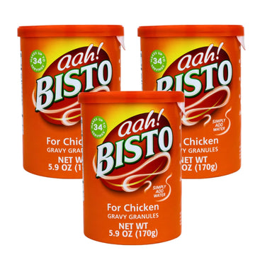 Bisto Chicken Gravy Granules 5.9 Ounce Canister (Pack of 3)