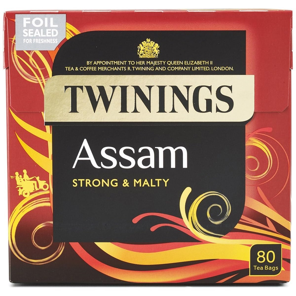 Twinings Assam Strong And Mighty 80 Tea Bags