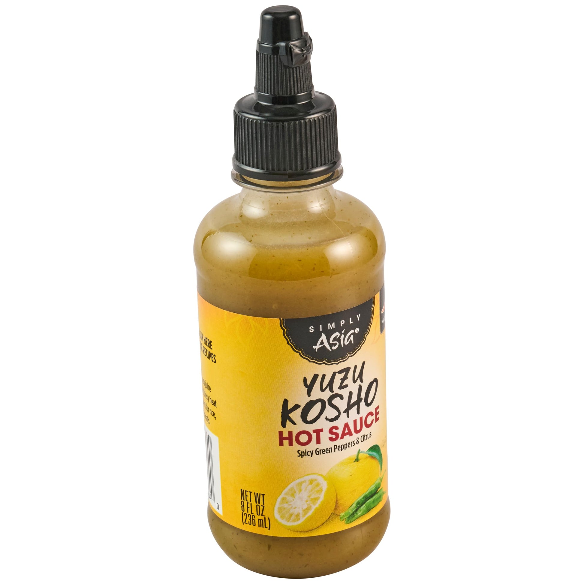 Simply Asia Hot Sauce Yuzu Kosho Citrus Heat for Rice Sushi Sashimi 8 fl oz