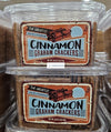 TJ the Greatest Thick & Extraordinary Cinnamon Graham Crackers 16oz 454g (Two Tubs)