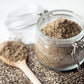 Food To Live Organic Chia Seeds Powder, 16 Pounds Non-Gmo Meal, Ground Raw, Cold Milled, Kosher, Vegan, Bulk. Rich In Omega-3, F