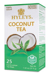 12 Pack of Hyleys Natural Wellness Coconut With Green Tea - 25 Tea Bags (100% Natural Gmo Free, Gluten Free, Dairy Free, Sugar F