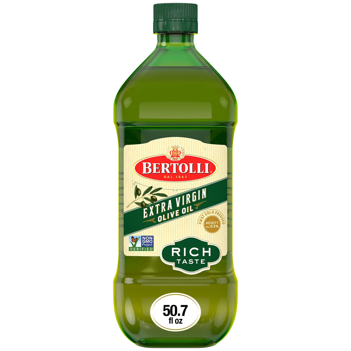 Bertolli Extra Virgin Olive Oil, Rich Taste, 50.7 Fl Oz