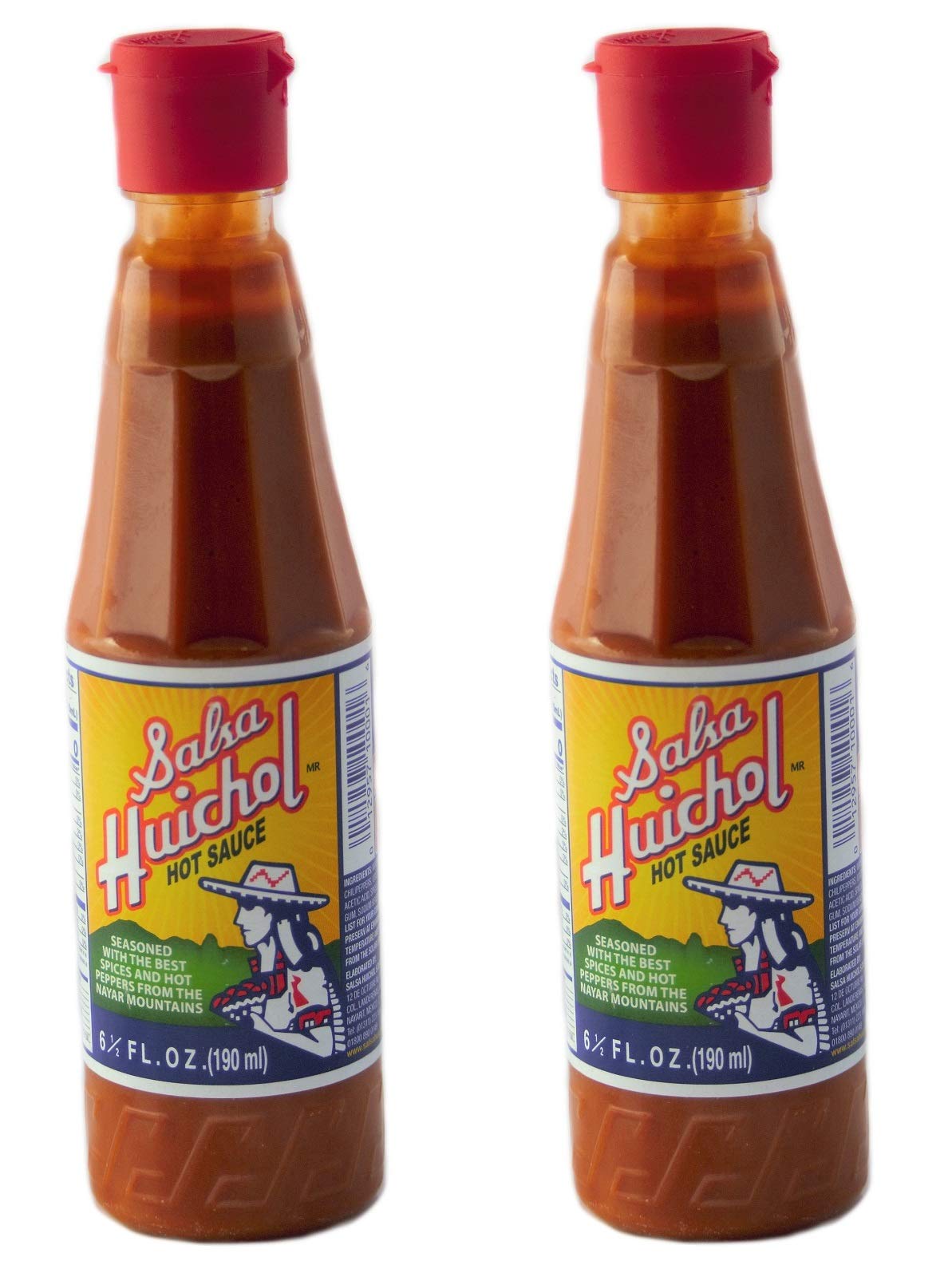 Salsa Huichol Hot Sauce 6.5 oz. (two pack)
